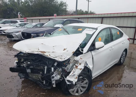 2019 Hyundai Accent Se z USA, uszkodzony, nr VIN 3KPC24A32KE051193